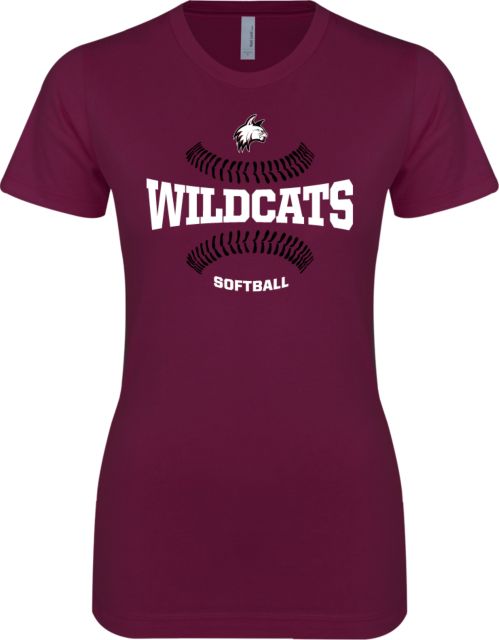 Bay Path Next Level Ladies SoftStyle Junior Fitted Tee Softball Seams - ONLINE ONLY